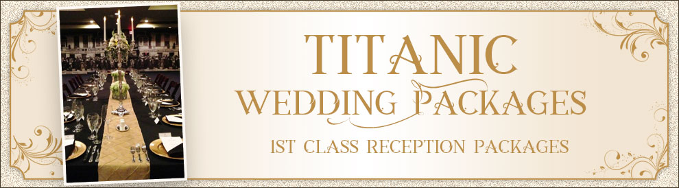 Titanic Pigeon Forge First Class reception packages