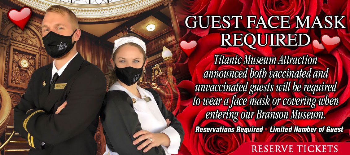 Titanic Guest Face Mask Required