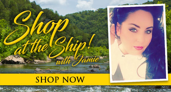 Shop at the Ship with Jamie Thursdays at 5pm CST on Facebook Live!