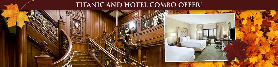 Save combining Titanic and a Branson Hotel combo package.
