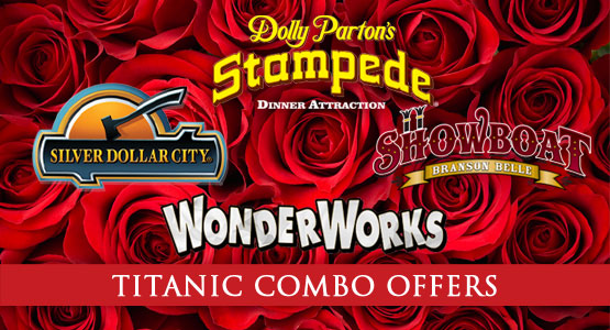 Save with our combo offers when visiting Titanic Museum Attraction  in Branson, Missouri!